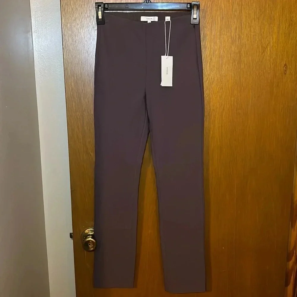 Vince Stitch Front Seam Ponte Legging Size XXS NWT $295